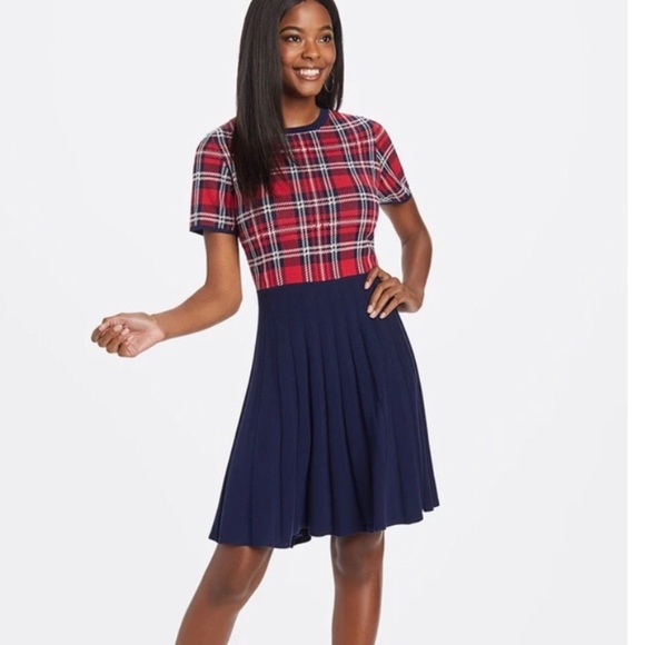 Holiday Plaid Sweater Dress | Poshmark
